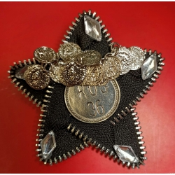 Broszka  rockowa gwiazdka